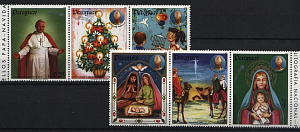 Парагвай, 1984, Рождество, 6 марок Парагвай, 1984, Рождество, 6 марок